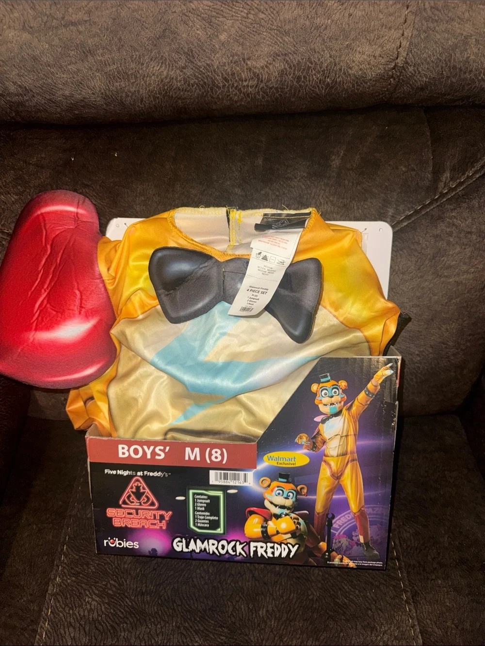 Rubies Five nights at Freddy’s GLAMROCK‎ FREDDY costume new Sz Medium (8)